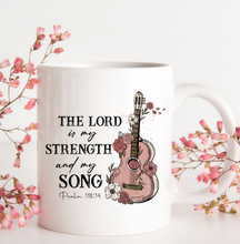 Load image into Gallery viewer, The Lord is my Strength and my Song Beverage Mug
