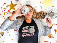 Load image into Gallery viewer, Wake Me When The Ball Drops Graphic T-Shirt

