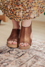 Load image into Gallery viewer, Walk This Way Wedge Sandals in Antique Bronze by Corkys
