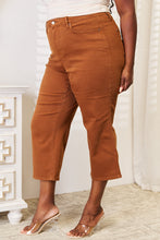 Load image into Gallery viewer, Josie Straight Leg Cropped Tummy Control Jeans by Judy Blue
