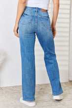 Load image into Gallery viewer, Jobelle High Waist Distressed Straight-Leg Jeans by Judy Blue
