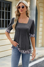 Load image into Gallery viewer, Square Neck Half Sleeve Top (multiple color options)
