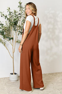 Look Good, Feel Good Wide Strap Overall with Pockets (multiple color options)