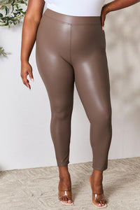Chase The Day High Waist Skinny Pants in Taupe