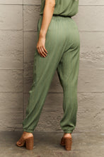 Load image into Gallery viewer, City Moves Tie Waist Long Pants with Pocket
