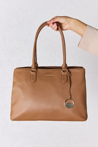 Julia Structured Leather Handbag  (3 color options)