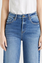 Load image into Gallery viewer, Kyleigh High Waist Cat&#39;s Whisker Wide Leg Jeans by Bayeas
