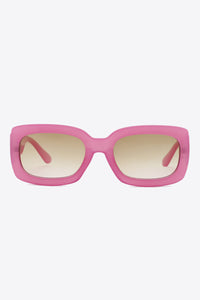 Polycarbonate Frame Rectangle Sunglasses (2 color options)