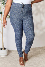 Load image into Gallery viewer, Lazy Days Heathered Drawstring Leggings with Pockets
