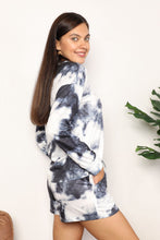 Load image into Gallery viewer, Rest And Relaxation Tie-Dye Round Neck Top and Shorts Lounge Set
