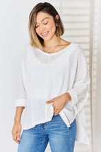 Load image into Gallery viewer, Sweet Talk Waffle Knit V-Neck Long Sleeve Slit Top
