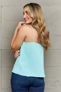 For The Weekend Loose Fit Cami in Mint