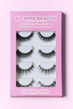 Load image into Gallery viewer, So Pink Beauty - Faux Mink Eyelashes Variety Pack 5 Pairs
