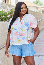 Load image into Gallery viewer, One And Only Short Sleeve Floral Print Top
