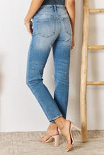 Load image into Gallery viewer, Jobelle High Rise Distressed Slim Straight Jeans by Kancan
