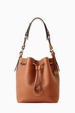 Load image into Gallery viewer, Bound To Be Beautiful Vegan Leather Drawstring Bucket Bag (multiple color options)
