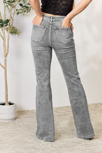 Staying Chic High Waist Slim Flare Jeans by Kancan