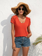 Load image into Gallery viewer, Graceful Appearance Spliced Lace Cold-Shoulder Blouse  (multiple color options)
