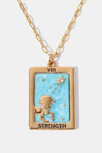 Load image into Gallery viewer, Mystical Charms Tarot Card Pendant Necklace (multiple options)
