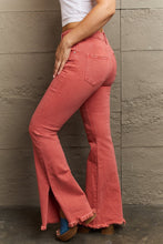 Load image into Gallery viewer, Bailey High Waist Side Slit Flare Jeans by Risen
