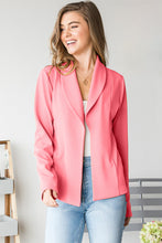 Load image into Gallery viewer, Open Front Long Sleeve Blazer

