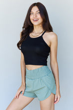 Load image into Gallery viewer, Everyday Staple Soft Modal Short Strap Ribbed Tank Top in Black
