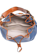 Load image into Gallery viewer, Bound To Be Beautiful Vegan Leather Drawstring Bucket Bag (multiple color options)
