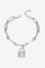 Load image into Gallery viewer, Lock Me Up Charm Chain Bracelet

