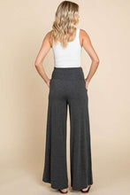 Load image into Gallery viewer, Casual But Chic Wide Waistband High Waist Wide Leg Pants
