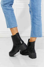 Load image into Gallery viewer, What It Takes Lug Sole Chelsea Boots in Black
