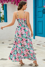 Load image into Gallery viewer, Play In Paradise Floral Spaghetti Strap Surplice Neck Maxi Dress

