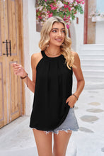 Load image into Gallery viewer, Moments of Fun Grecian Neck Sleeveless Top (multiple color options)

