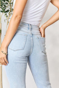 Annalise High Waist Straight Jeans by Bayeas (multiple color options)