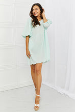Load image into Gallery viewer, She&#39;s The One Puff Sleeve Mini Dress
