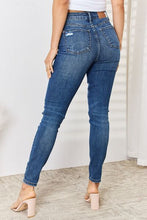 Load image into Gallery viewer, Raquel High Waist Distressed Slim Jeans by Judy Blue
