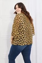 Load image into Gallery viewer, Wild Muse Animal Print Kimono in Brown

