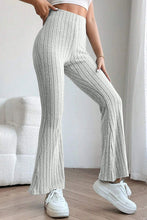 Load image into Gallery viewer, Easygoing Essential Ribbed High Waist Flare Pants (multiple color options)
