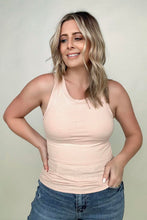 Load image into Gallery viewer, The Amazing Lift High Neck Ribbed Tank Top (multiple color options)

