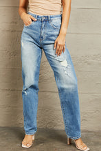 Load image into Gallery viewer, Marina High Waisted Straight Jeans by Bayeas
