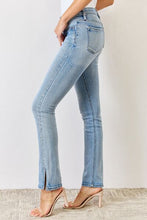Load image into Gallery viewer, Adelaide Mid Rise Y2K Slit Bootcut Jeans by Kancan
