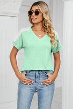 Load image into Gallery viewer, Find A Way V-Neck Short Sleeve T-Shirt (multiple color options)
