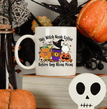 Load image into Gallery viewer, This Witch Needs Coffee Beverage Mug
